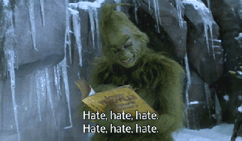 The Grinch hating